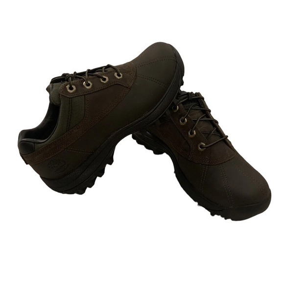 Timberland‎ Mens CANARD WATERPROOF OXFORD Shoes Brown Full Grain 6865B210 7 Wide main image 6